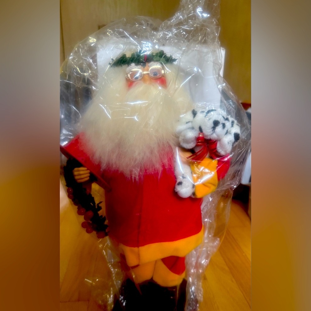 Christmas Creation Santa North Pole Fire Chief